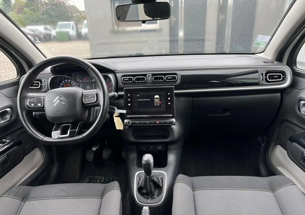 Citroen C3 cena 17700 przebieg: 198958, rok produkcji 2018 z Wojnicz małe 137